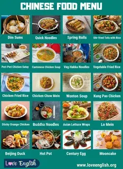 Chinese Food: 65 Most Popular Chinese Food You Cannot Miss - Love English