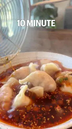 Hot and Sour Dumplings