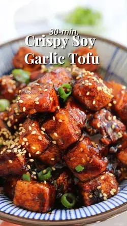 30-min. Crispy Soy Garlic Tofu