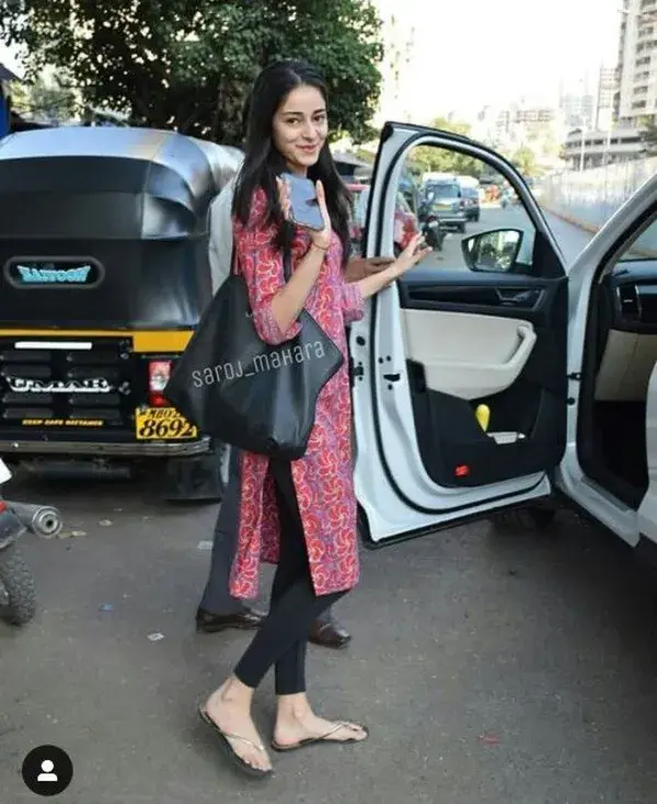 Ananya pandey arriving 