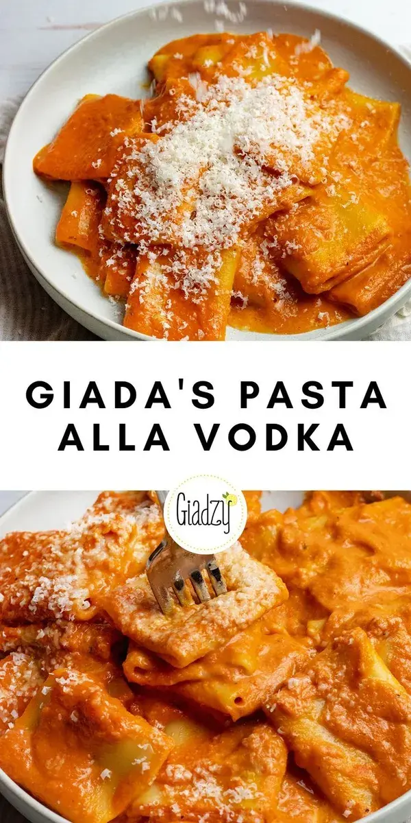 Giada's Pasta Alla Vodka - Giadzy