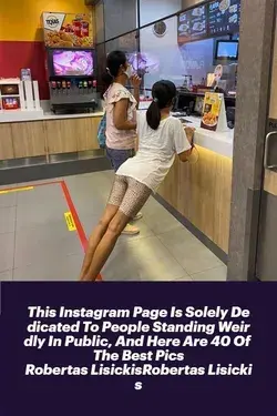 This Instagram Page Is Solely Dedicated To People Standing Weirdly In Public, And Here Are 40 Of The