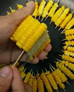 Corn kabobs