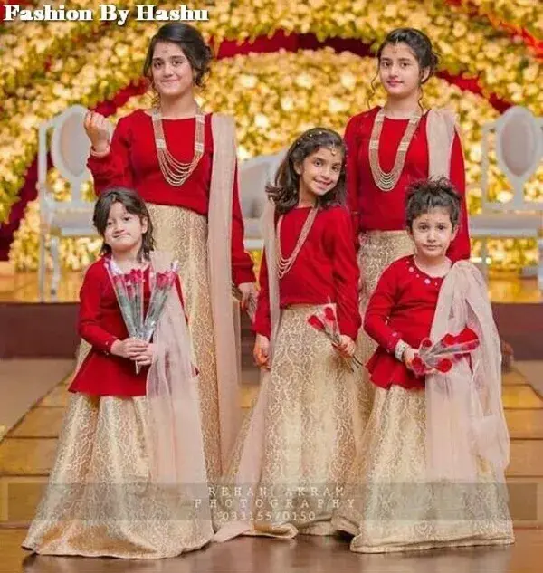 Family Matching Dresses Designing 2023