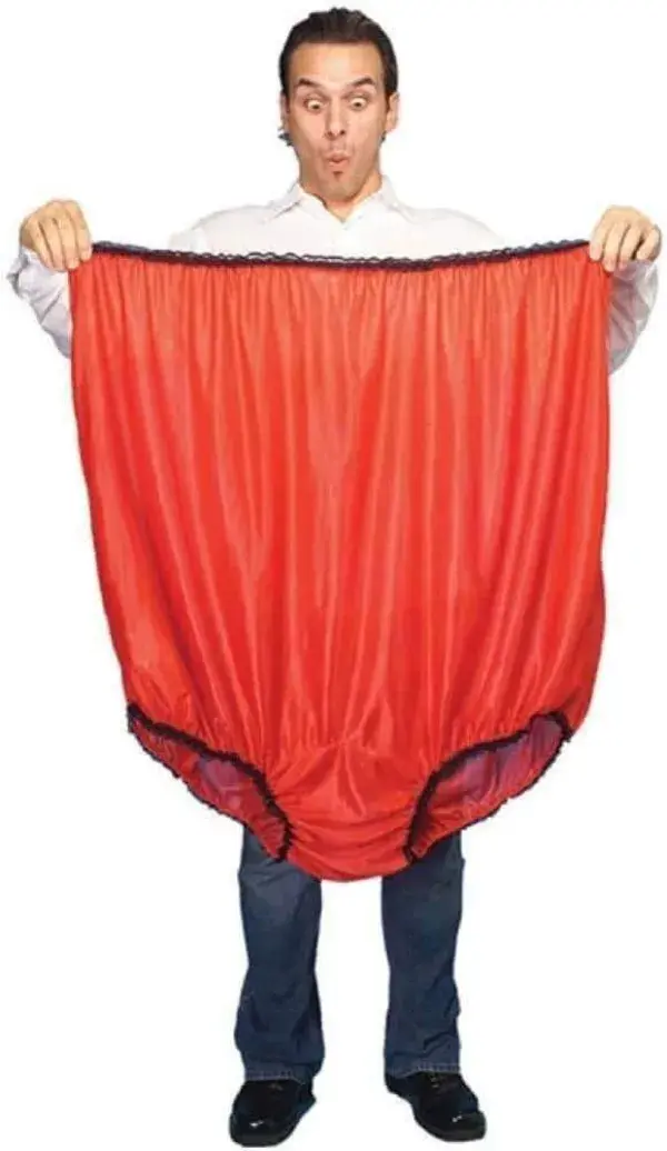 Big Momma Undies Red Joke Novelty Party Joke Adult Humour