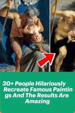30+ People Hilariously Recreate Famous Paintings And The Results Are Amazing