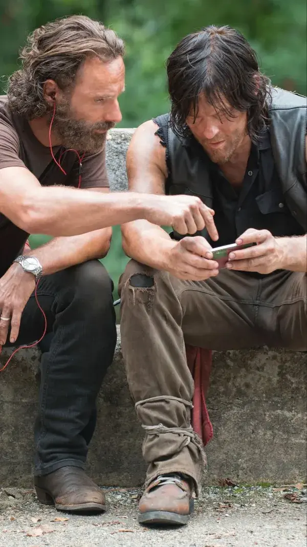 Rick and Daryl