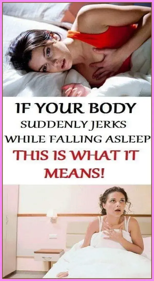 If Your Body Suddenly Jerks While Falling Asleep, THIS Is What It Means