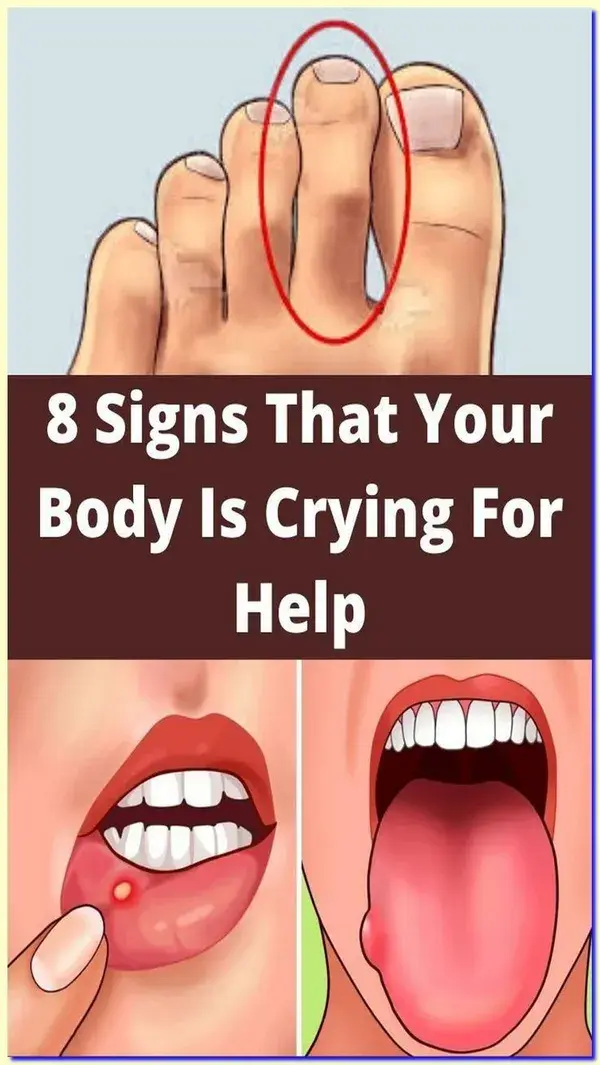 8 Signs That Your Body Is Crying for Help