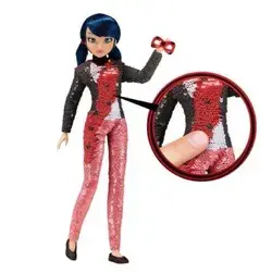 Zag Heroez Miraculous Fashion Flip Marinette to Ladybug With Mask