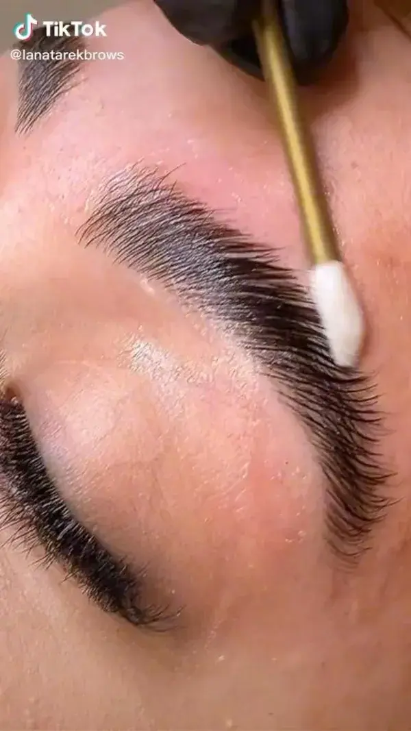 Brow Lamination goals 💫