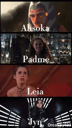 ✨Favorite Female Star Wars characters✨