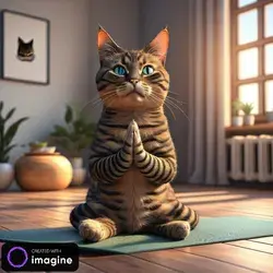 Yoga Cat