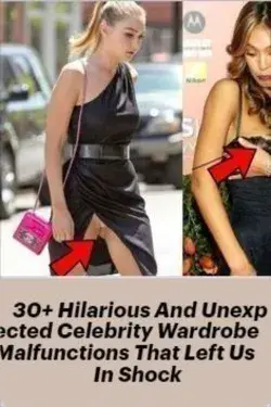 30+ Hilarious And Unexpected Celebrity Wardrobe Malfunctions That Left Us In Shock