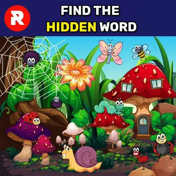 Find the hidden word ( easy ) | spot the hidden word | word games