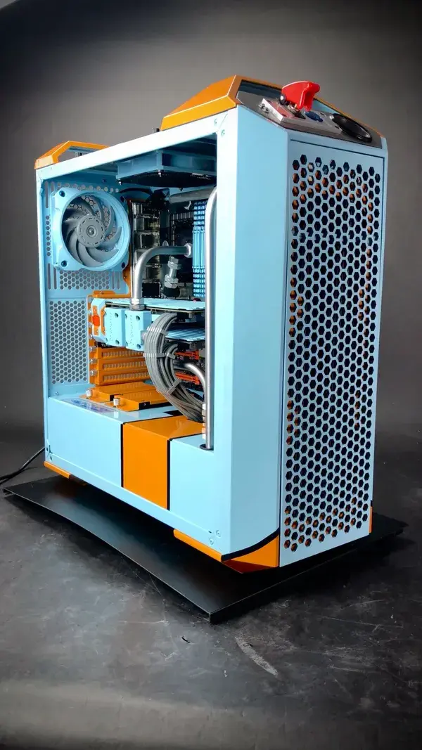 Porsche 917 Gaming PC build & Case Mod