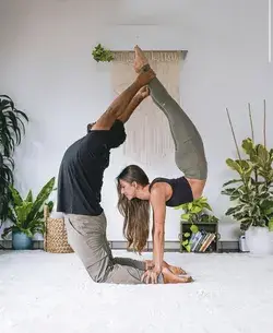 Yoga with your boyfriend ♥️