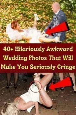 40+ Hilariously Awkward Wedding Photos That Will Make You Seriously Cringe...