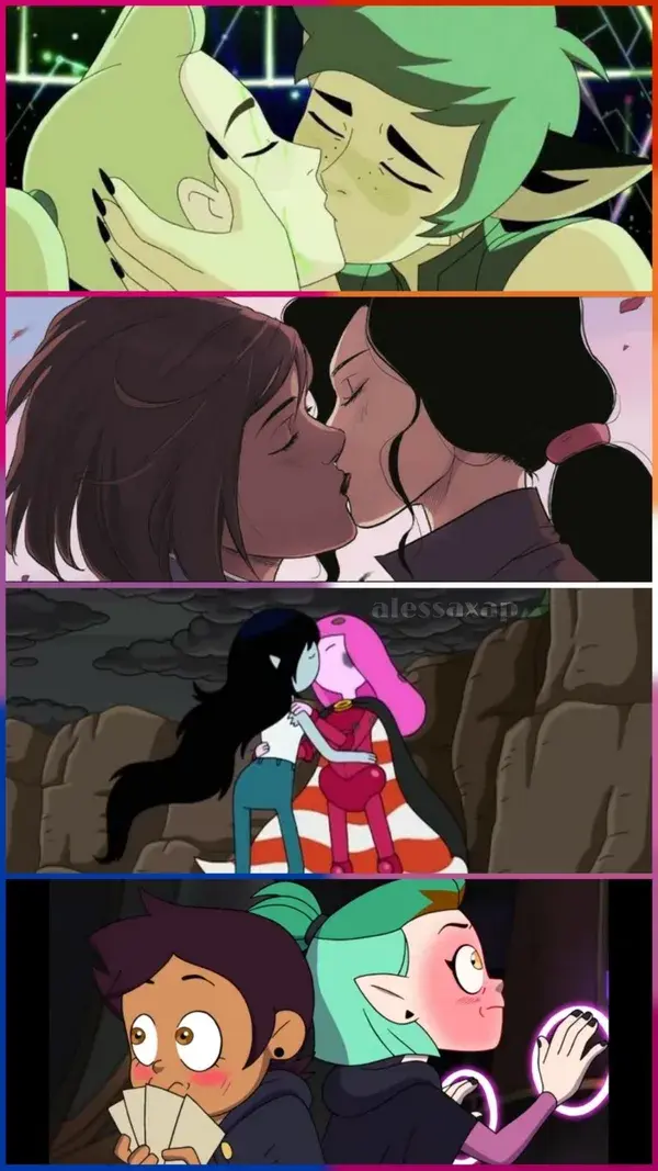 Lesbian cartoons🏳️‍🌈❤️