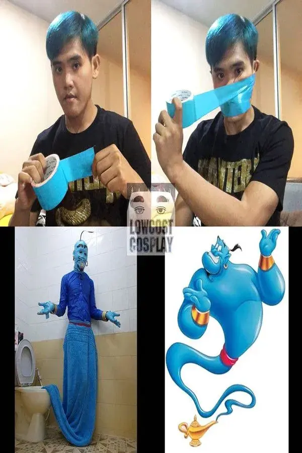 Low cost cosplay