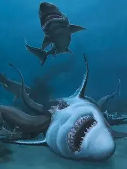 Shark 🦈 vs human