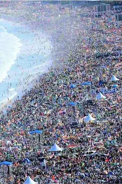 Beach in China