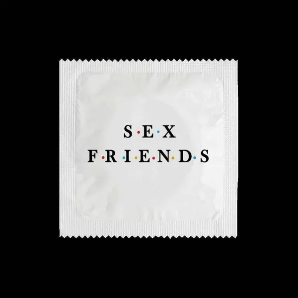Préservatif humoristique - Sex friends