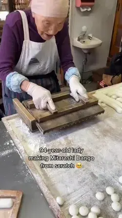 Making Mitarashi Dango from Scratch
