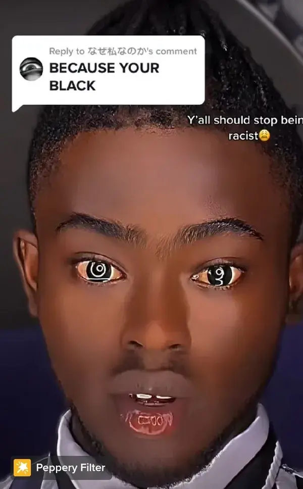 Mans eyes brighter than my future