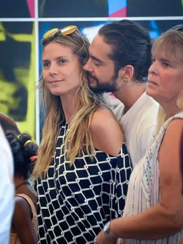 Tom Kaulitz and Heidi Klum