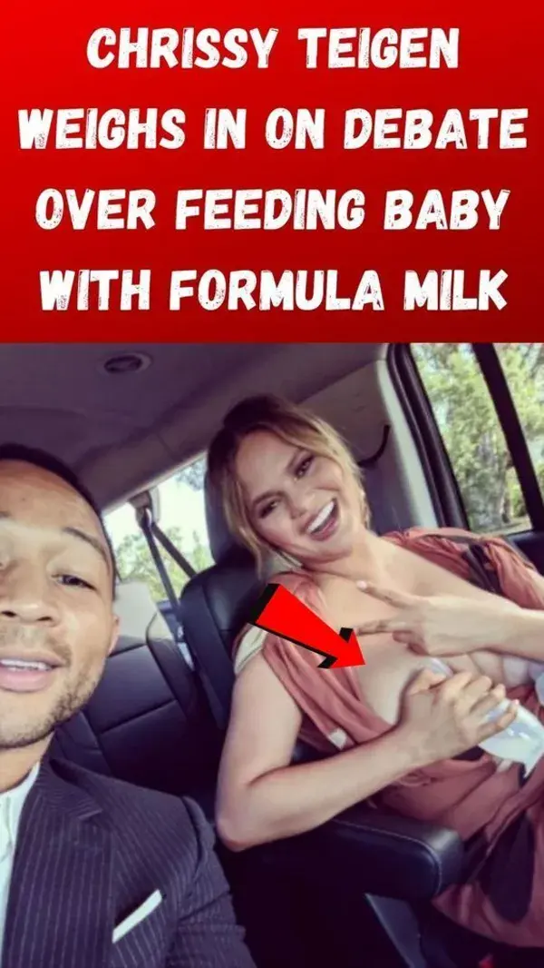 Chrissy Teigen weighs in on debate over feeding baby with formula milk