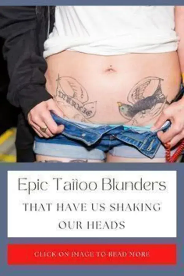 Epic Tattoo Blunders That Have Us Shaking Our Heads