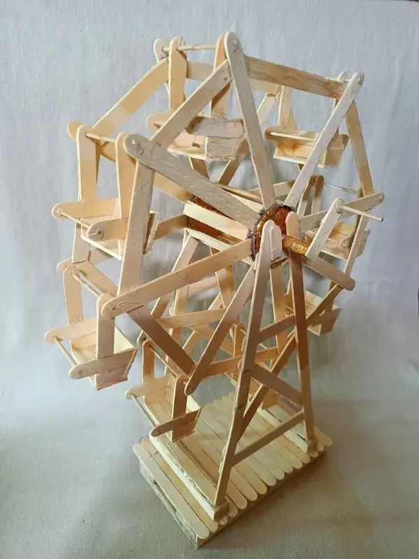 Popsicle stick Ferris Wheel