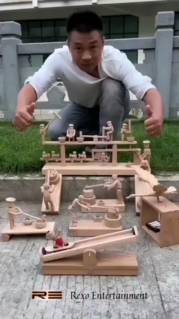 wooden art