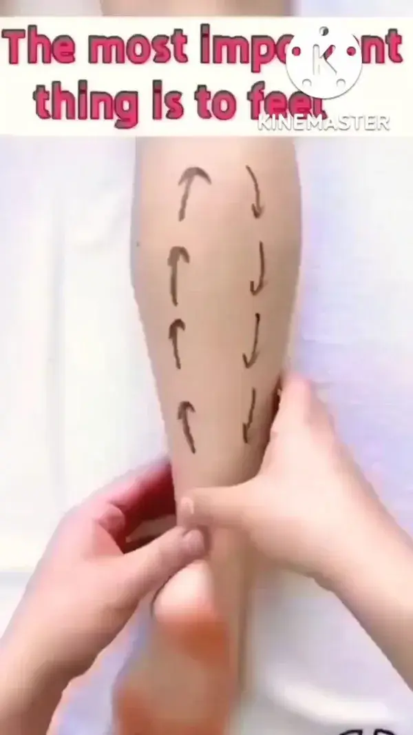 Leg Massage Technique | Leg Therapy by vartika sinha @YouTube