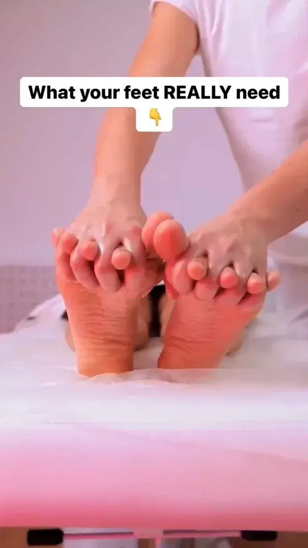 Your feet will THANK YOU! A foot massage increases the circulation in your feet and helps your blood