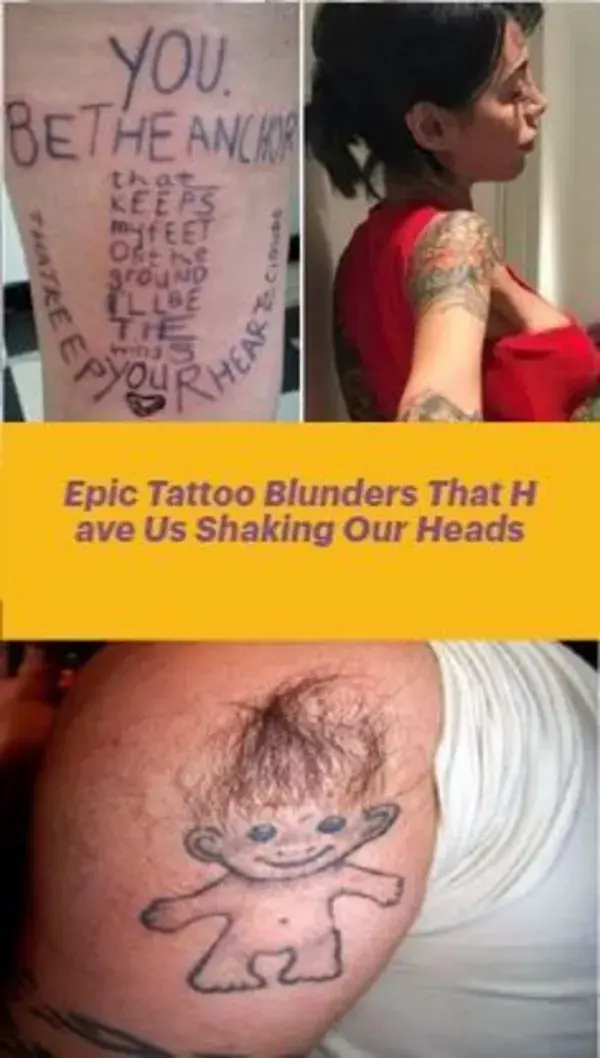 Epic Tattoo Blunders That Have Us Shaking Our Heads