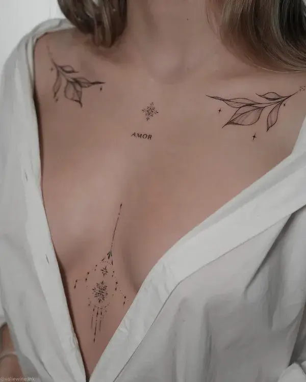 Under Boobs Tattoo