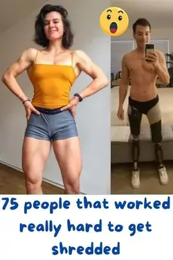 75 people that worked really hard to get shredded