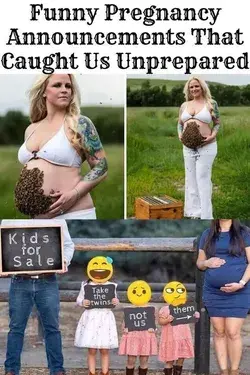 Funny Pregnancy Announcements That Caught Us Unprepared