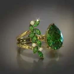 Emerald 18K Gold Ring