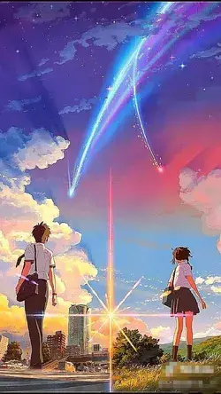 The best anime movie: your name wallpaper