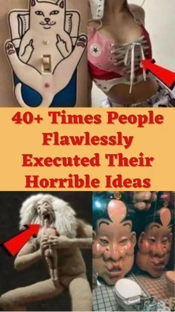 40+ Times People Flawlessly Executed Their Horrible Ideas