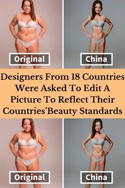 Designers From 18 Countries Were Asked To Edit A Picture To Reflect Their Countries Beauty Standards