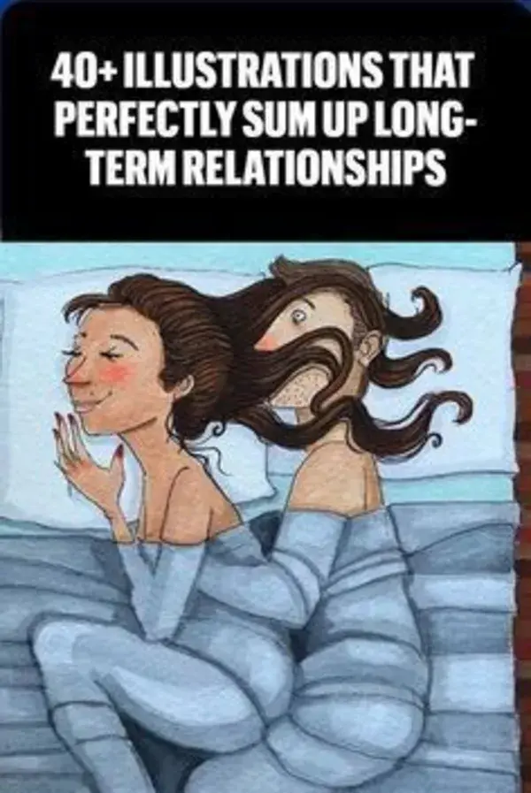 40+ Illustrations That Perfectly Sum Up Long-Term Relationships