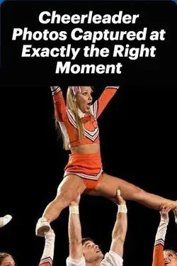 Cheerleader Photos Captured at Exactly the Right Moment