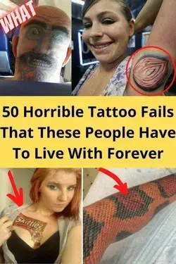 50 Horrible Tattoo Fails That These People Have To Live With Forever