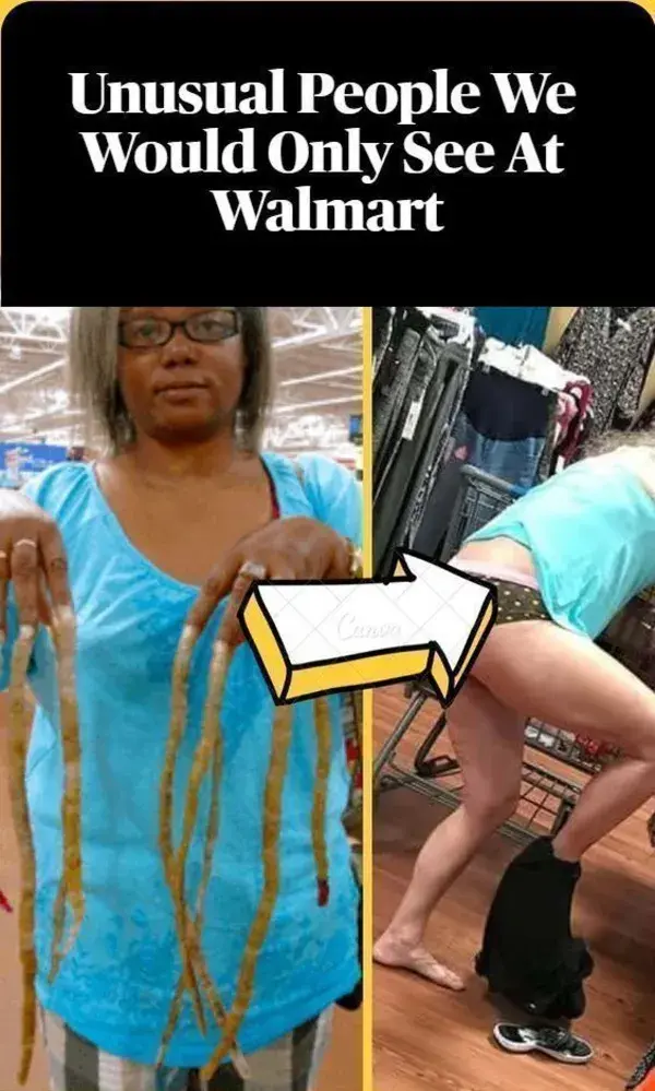 Unusual People We Would Only See At Walmart