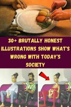Honest Illustrations Show What's Wrong With Today's Society