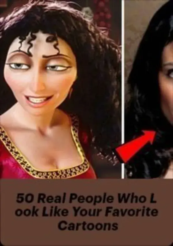 50 Real People Who Look Like Your Favorite Cartoons